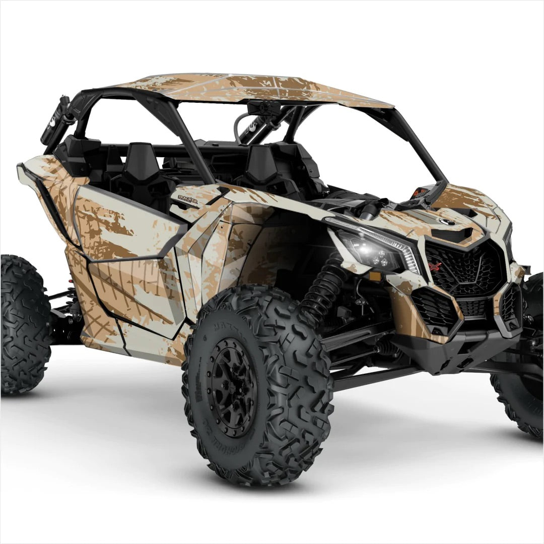 Наклейки с дизайном TRACKER для Can-Am Maverick X3