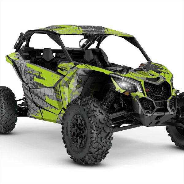 TRACKER design stickers for Can-Am Maverick X3