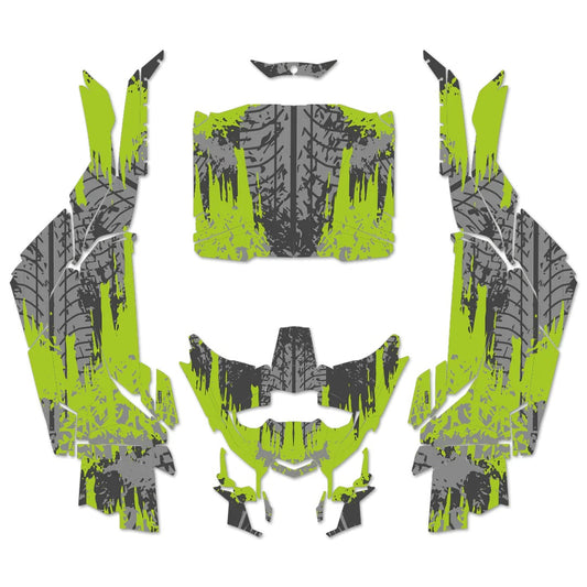 Αυτοκόλλητα σχεδιασμού παρακολούθησης για Can-Am Maverick x3