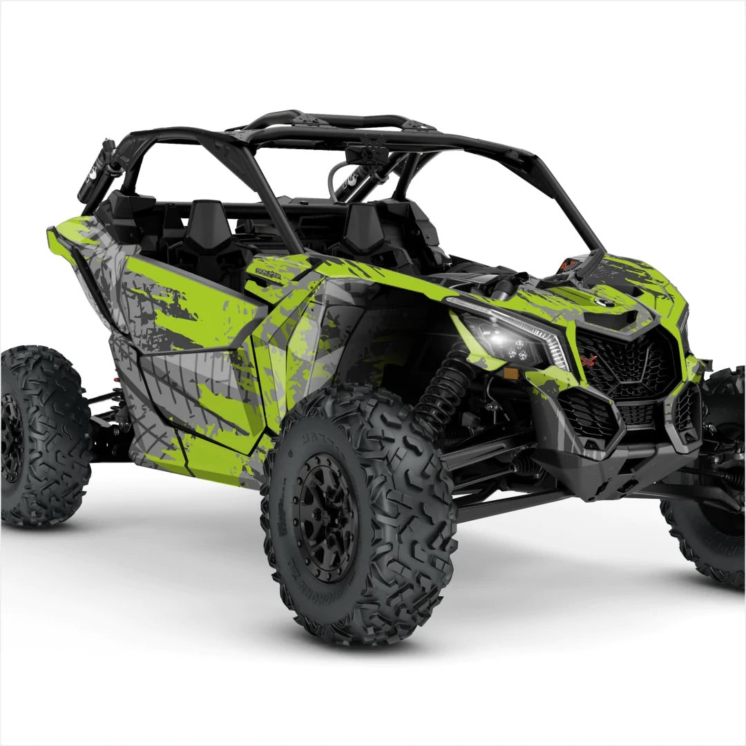 TRACKERi disainikleebised Can-Am Maverick X3 jaoks