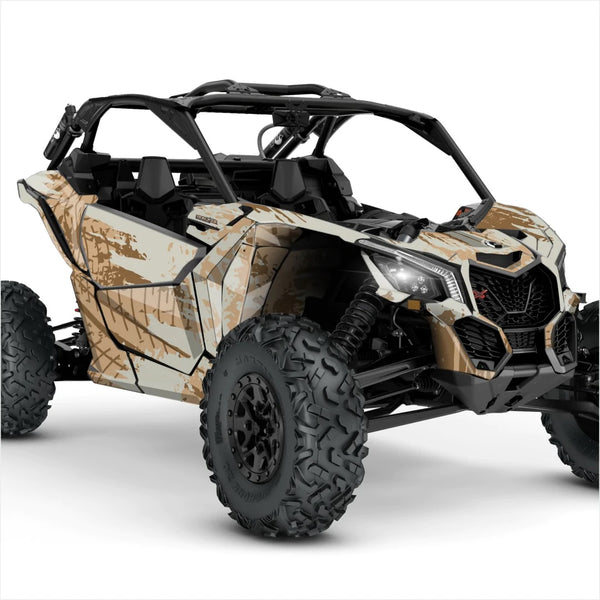 Наклейки с дизайном TRACKER для Can-Am Maverick X3