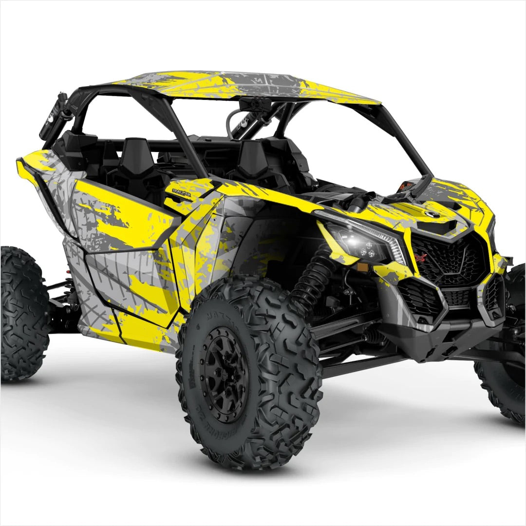 TRACKER design stickers for Can-Am Maverick X3