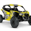 Naklejki projektowe TRACKER dla Can-Am Maverick X3 