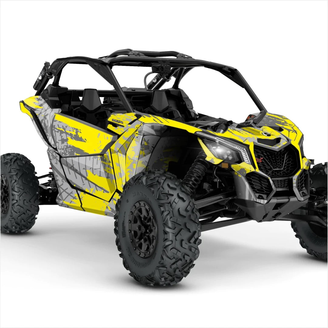 Наклейки с дизайном TRACKER для Can-Am Maverick X3