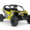 Autocollants design TRACKER pour Can-Am Maverick X3