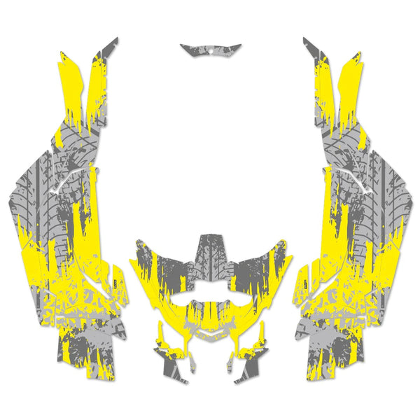 Autocollants design TRACKER pour Can-Am Maverick X3