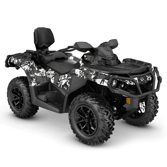 Pegatizas de diseño de manchas digitales para Can-Am Outlander G2