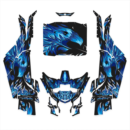 Τα αυτοκόλλητα σχεδιασμού αμερικανικού αετού για το Can-Am Maverick x3