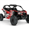 TRACKER dizaina uzlīmes Can-Am Maverick X3