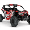 TRACKER dizaino lipdukai, skirti Can-Am Maverick X3