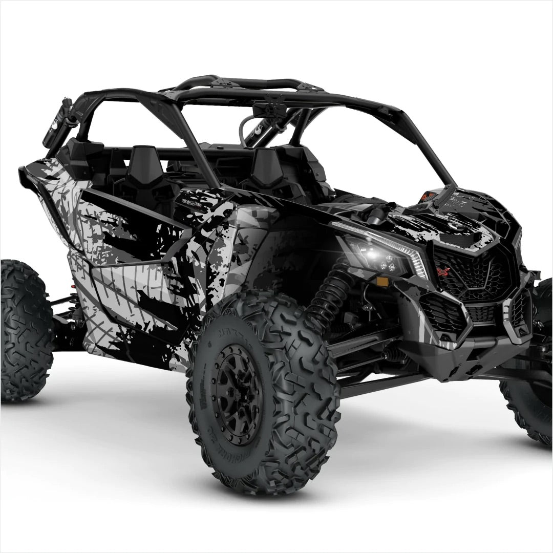 TRACKER design stickers for Can-Am Maverick X3