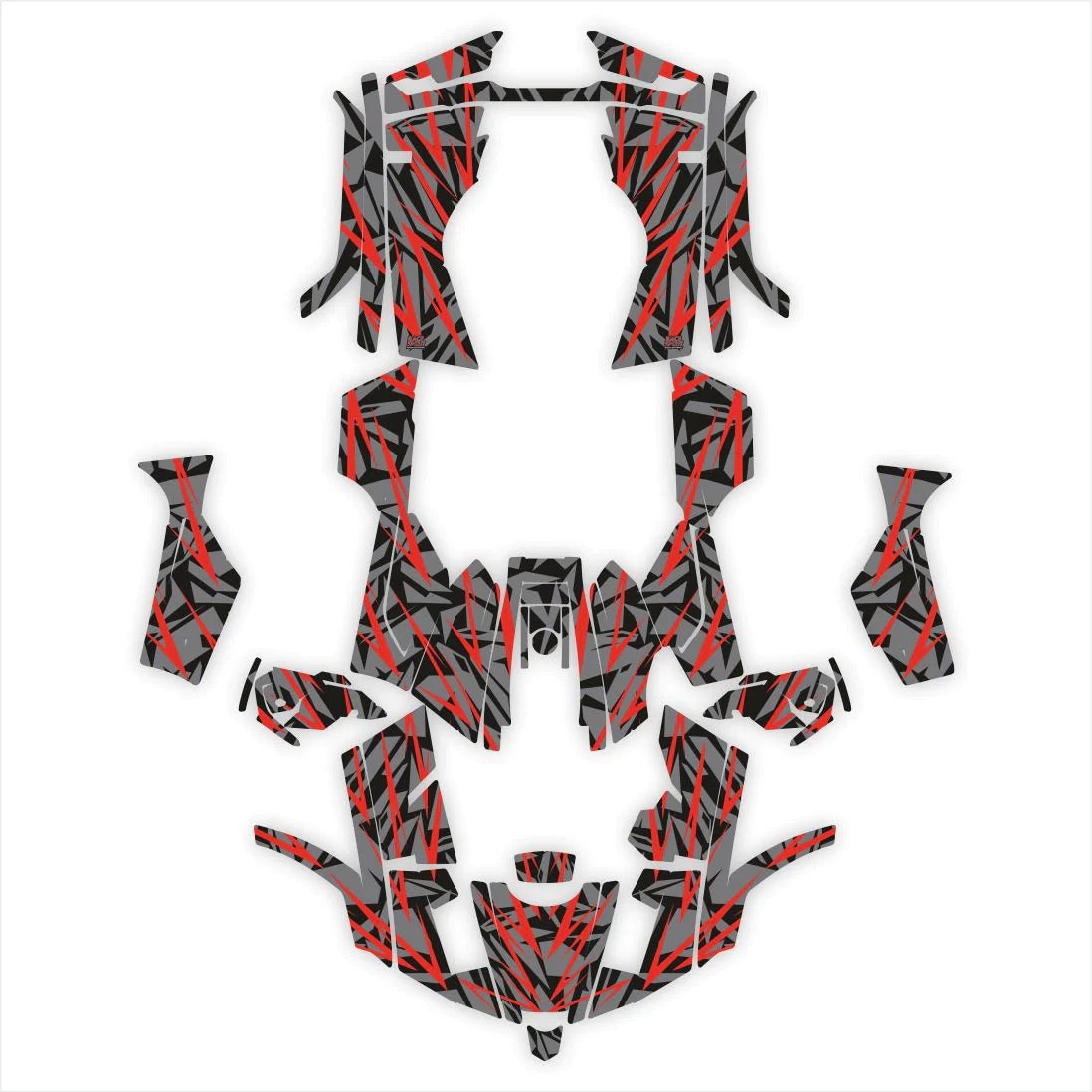 Autocolante de design spirit de rasă pentru CFMOTO Cforce