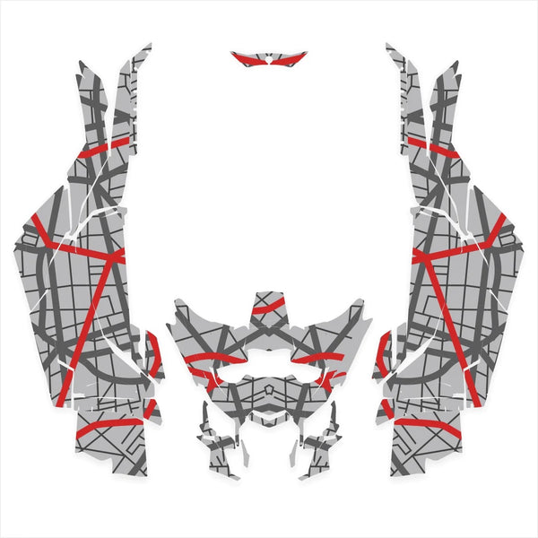 Naklejki projektowe DESTINATION dla Can-Am Maverick X3 