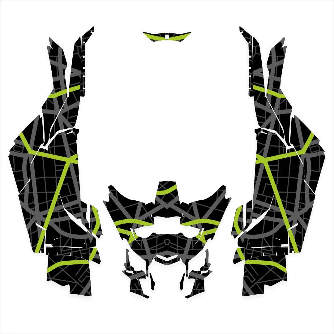 DESTINATION design stickers for Can-Am Maverick X3