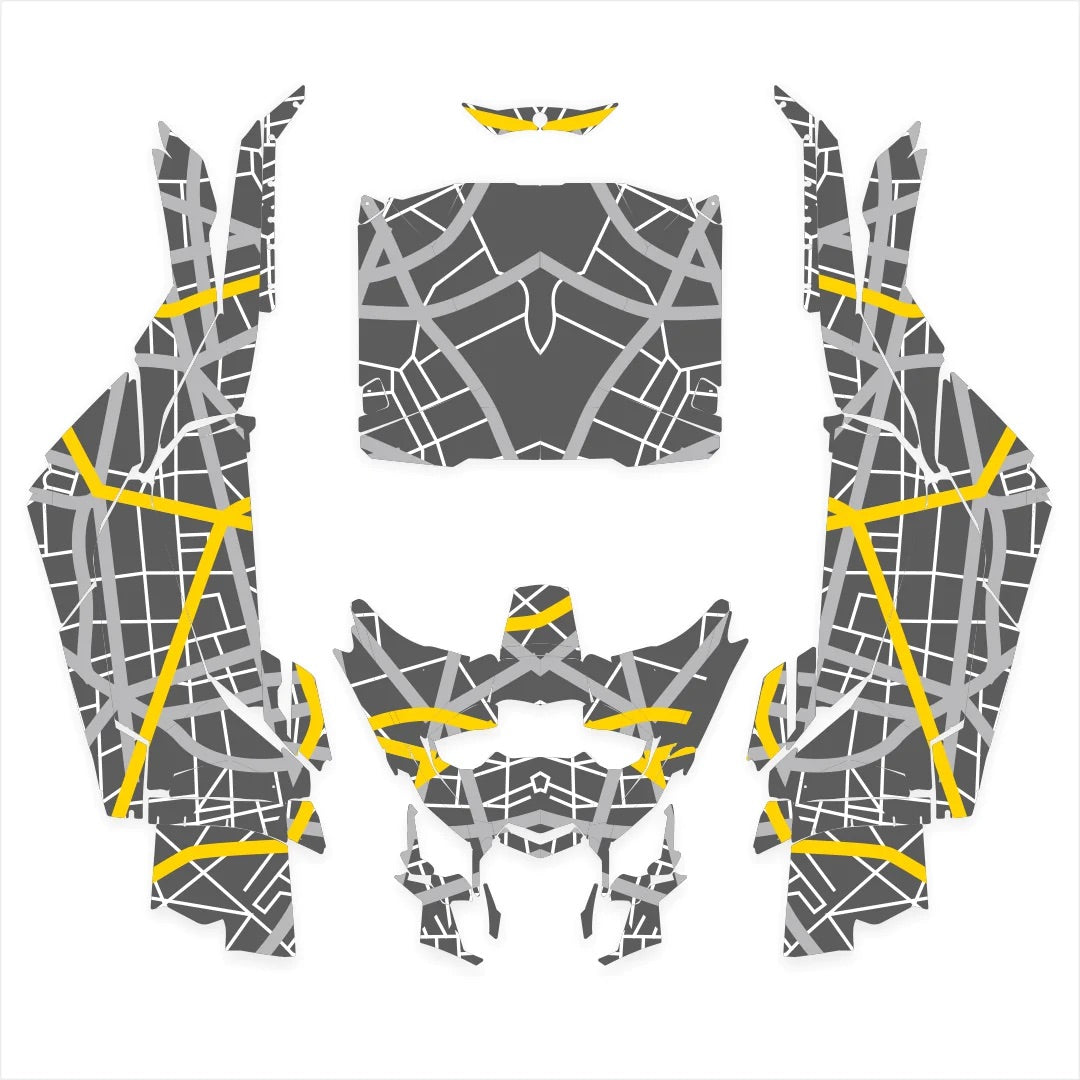 Naklejki projektowe DESTINATION dla Can-Am Maverick X3 