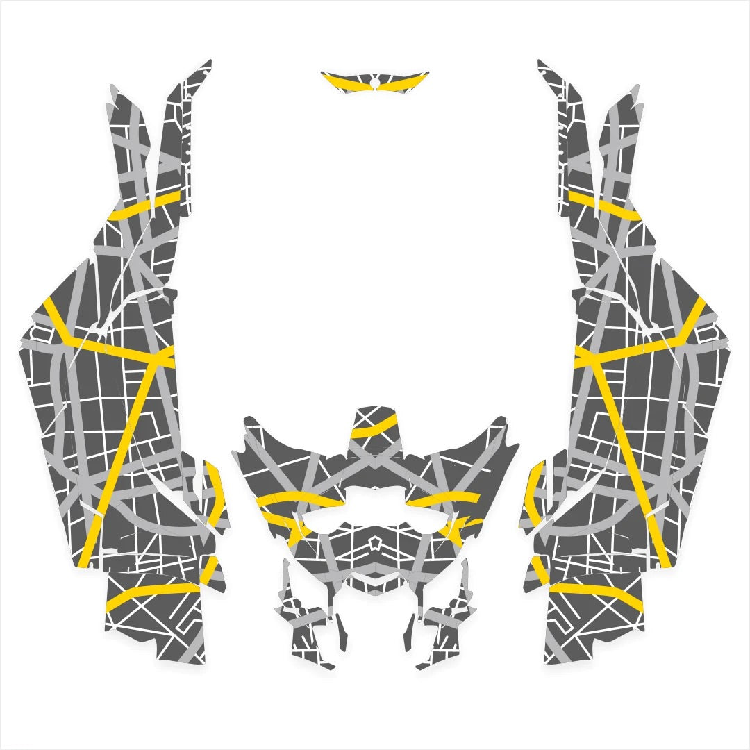 Naklejki projektowe DESTINATION dla Can-Am Maverick X3 