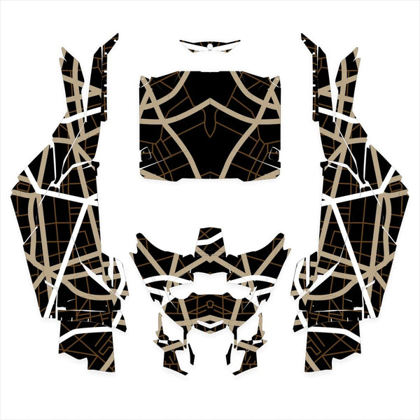 Дизайнерски стикери DESTINATION за Can-Am Maverick X3