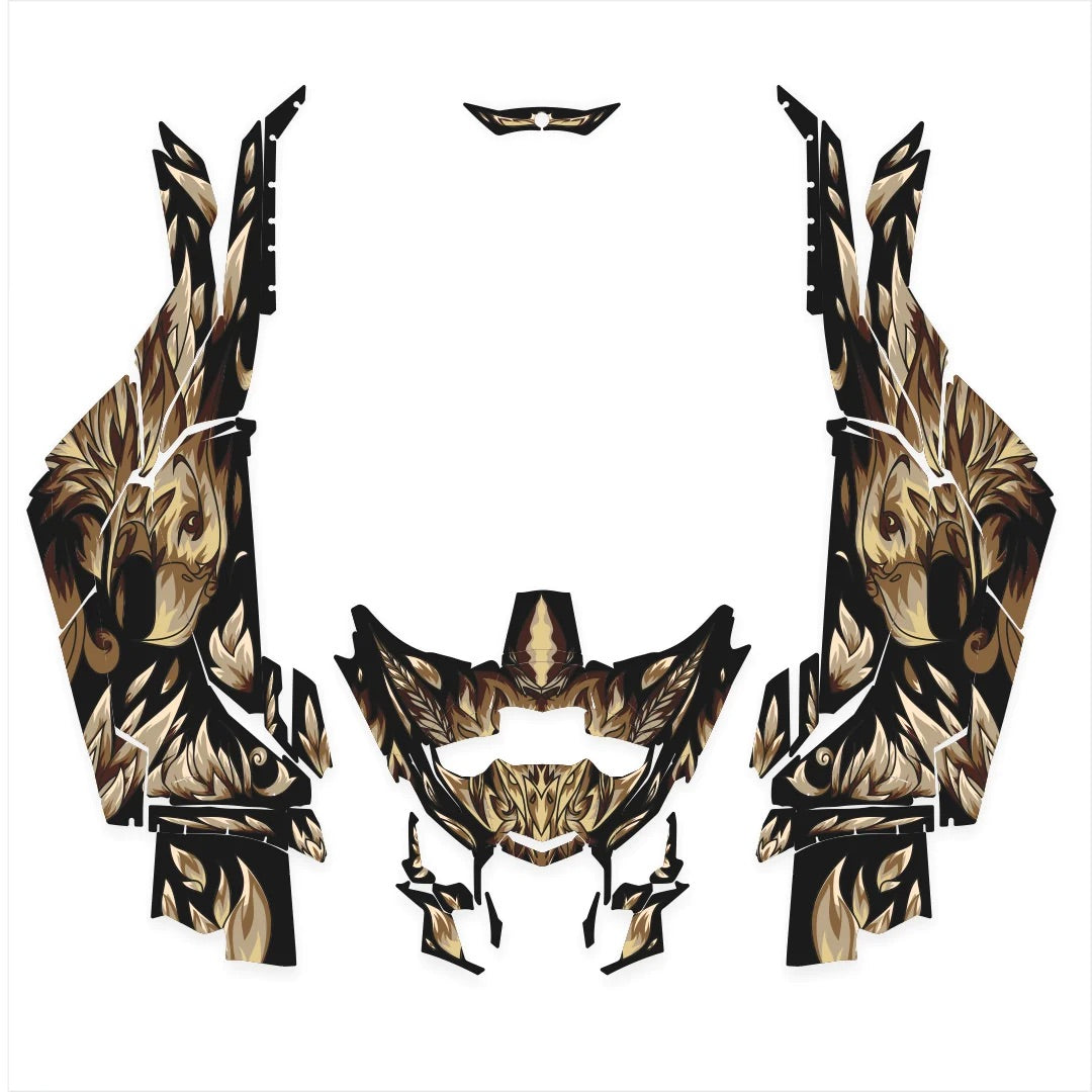 Американские наклейки на дизайн Eagle для Can-Am Maverick X3