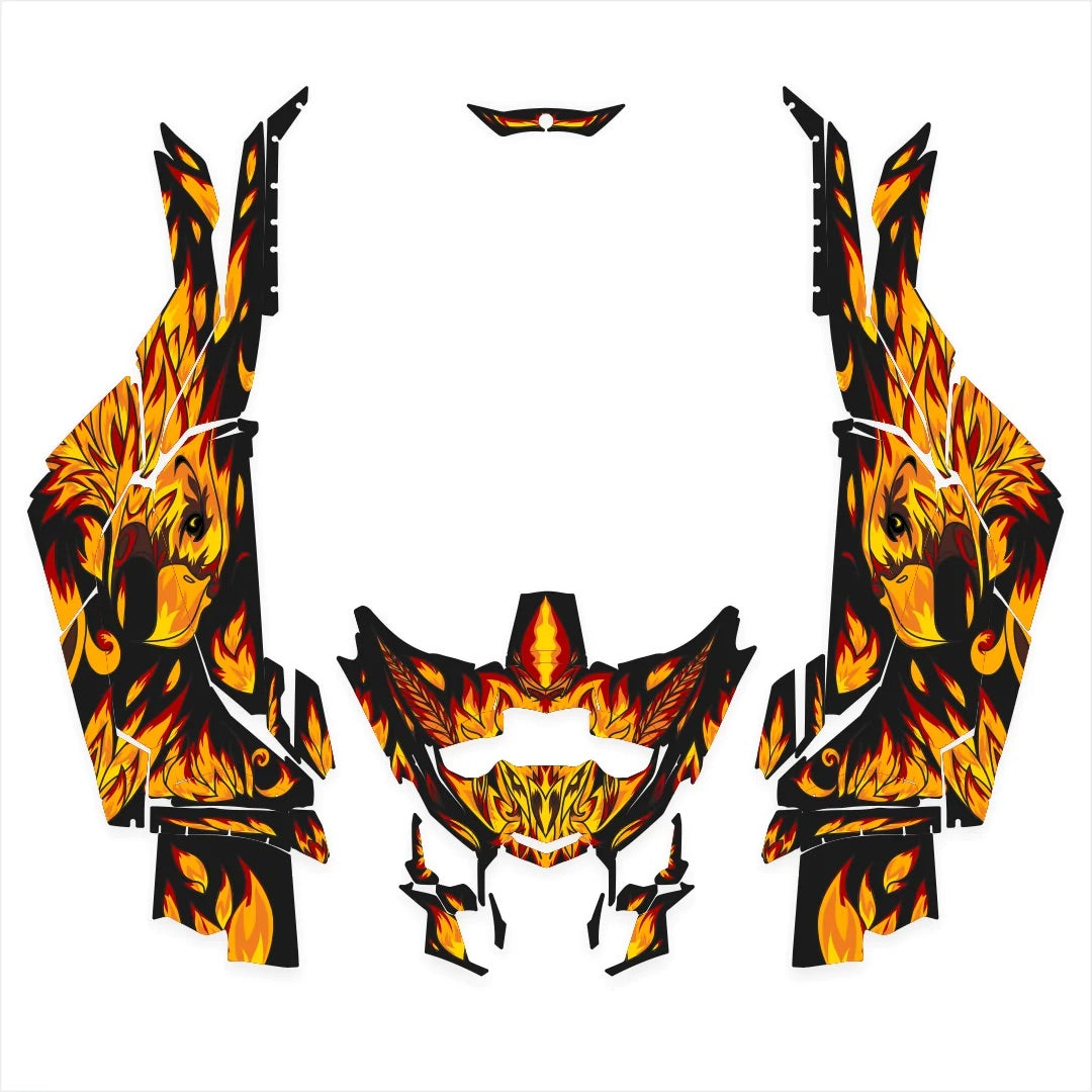 Американские наклейки на дизайн Eagle для Can-Am Maverick X3