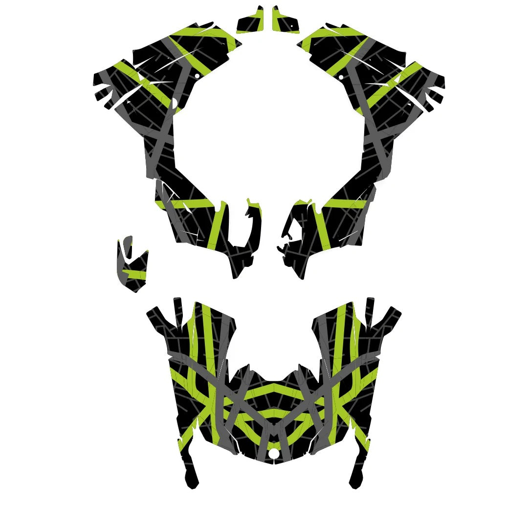 DESTINATION dizaino lipdukai, skirti Can-Am Outlander X MR