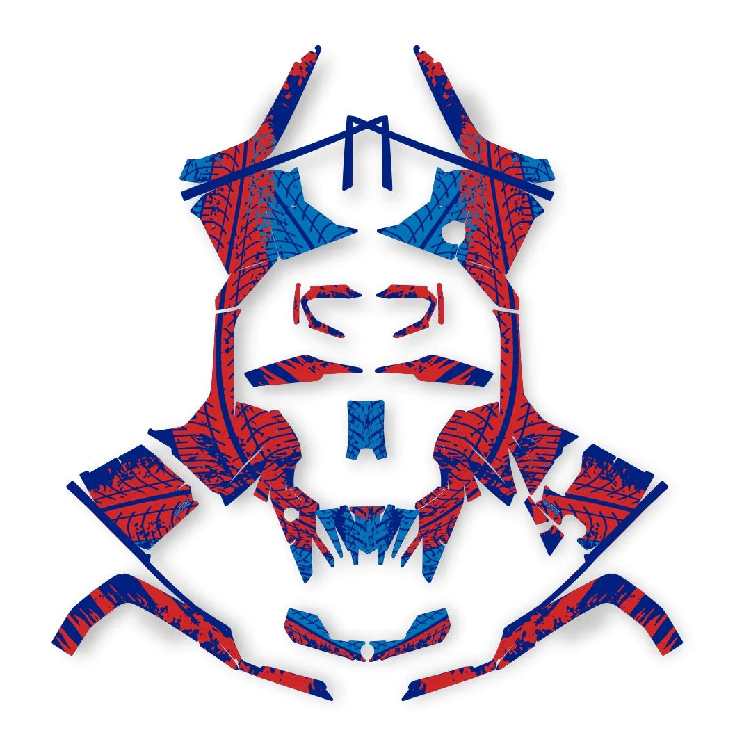 Adesivos de design rastreador para cfmoto cforce