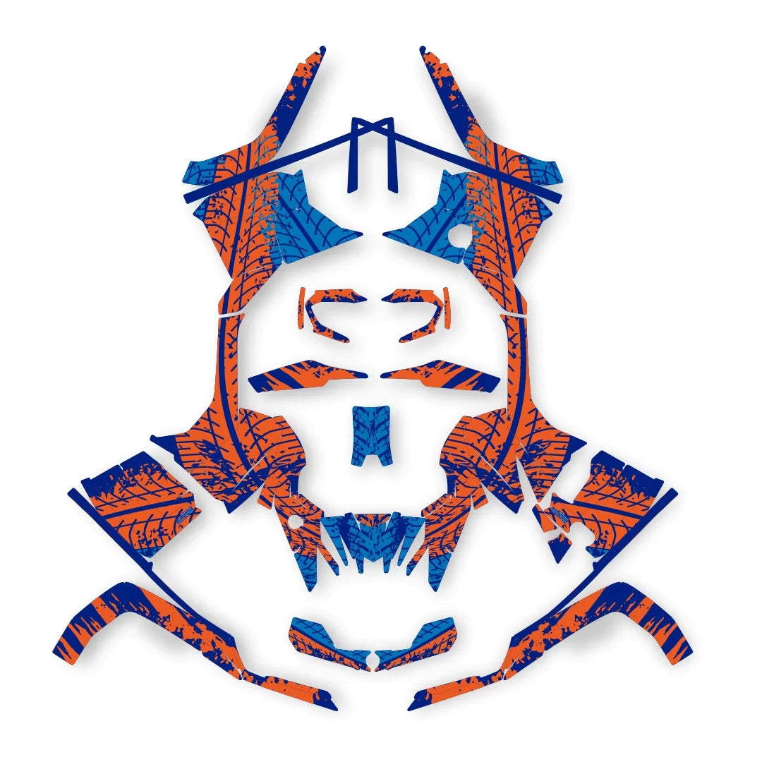 Adesivos de design rastreador para cfmoto cforce