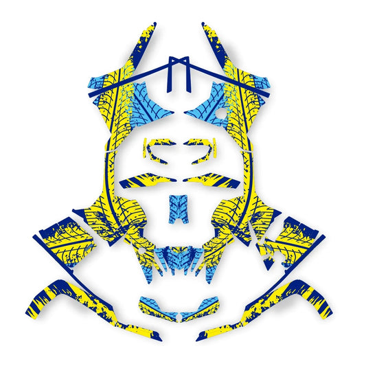 Adesivos de design rastreador para cfmoto cforce