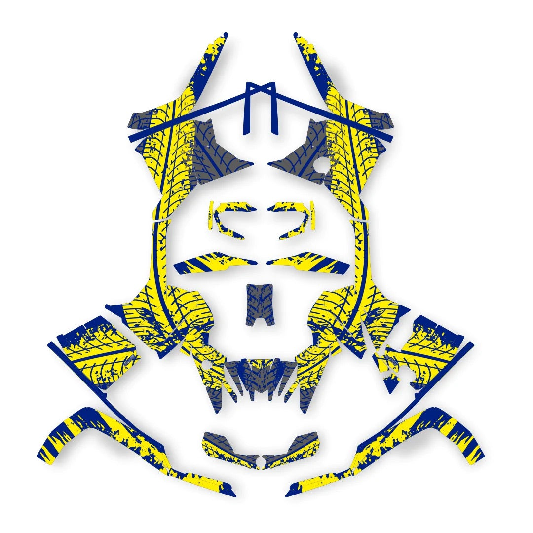 Adesivos de design rastreador para cfmoto cforce