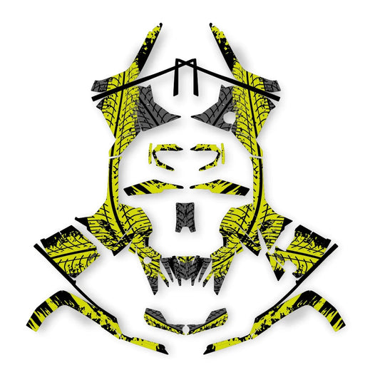 Adesivos de design rastreador para cfmoto cforce