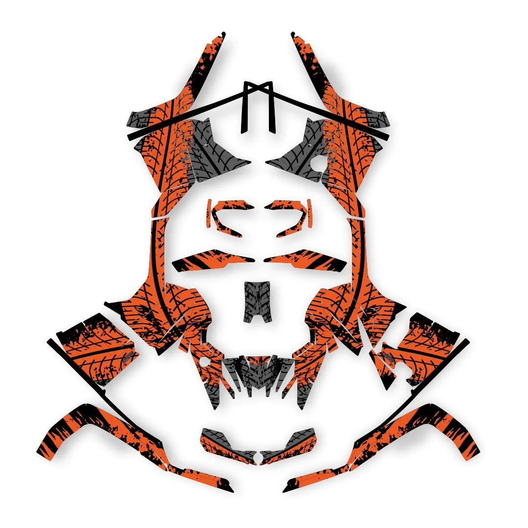 Adesivos de design rastreador para cfmoto cforce