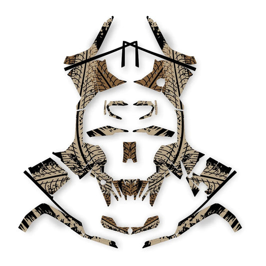 Adesivos de design rastreador para cfmoto cforce