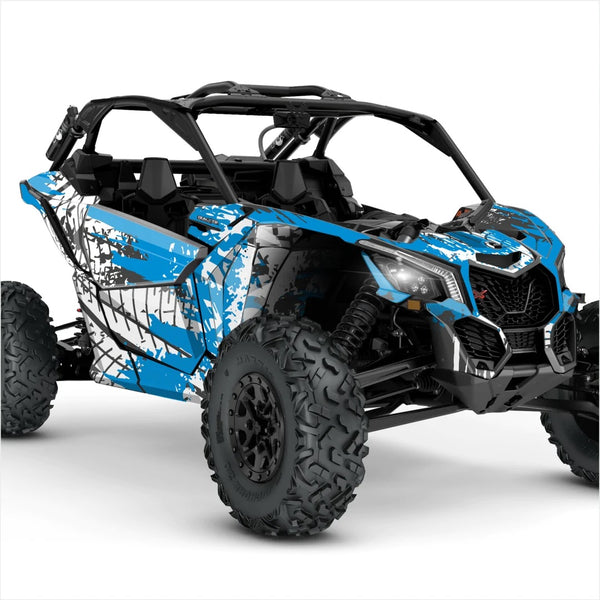 TRACKER design stickers for Can-Am Maverick X3