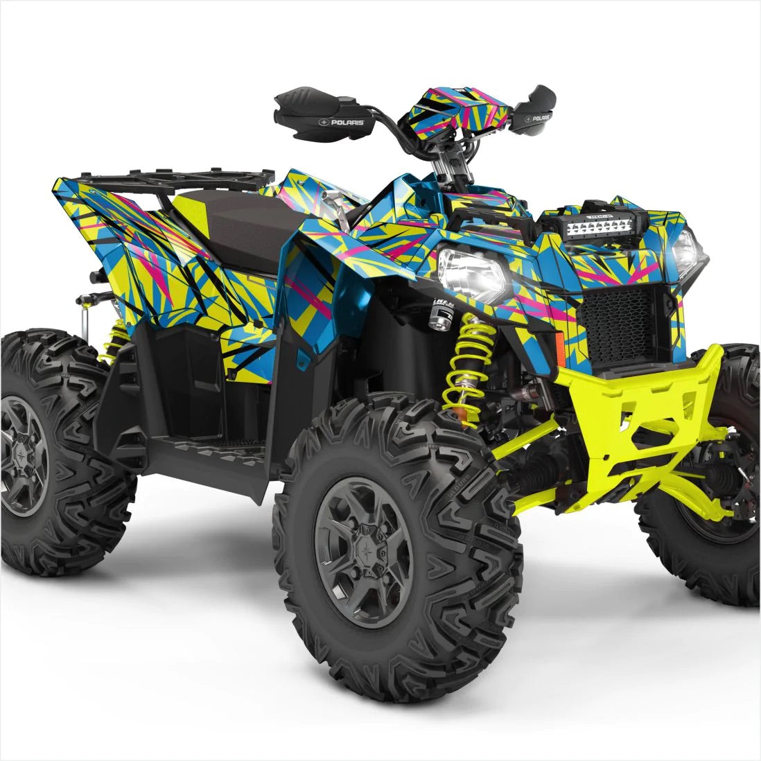 RACE Spirit Design Stickers para Polaris Scrambler