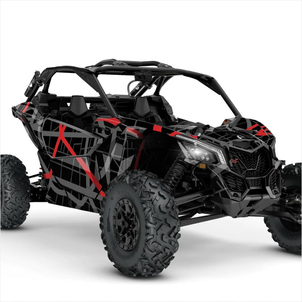 Σχεδιαστικά αυτοκόλλητα DESTINATION για Can-Am Maverick X3