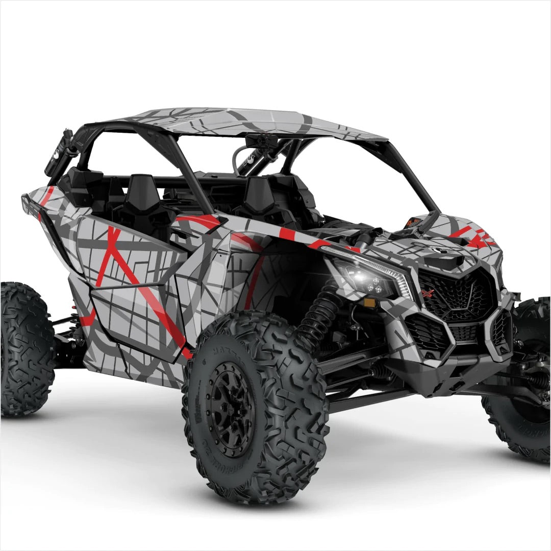 Autocolante de design DESTINATION pentru Can-Am Maverick X3