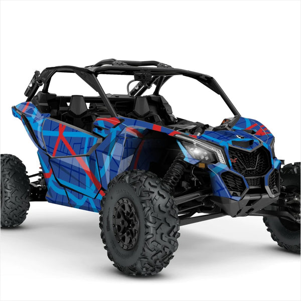 Σχεδιαστικά αυτοκόλλητα DESTINATION για Can-Am Maverick X3