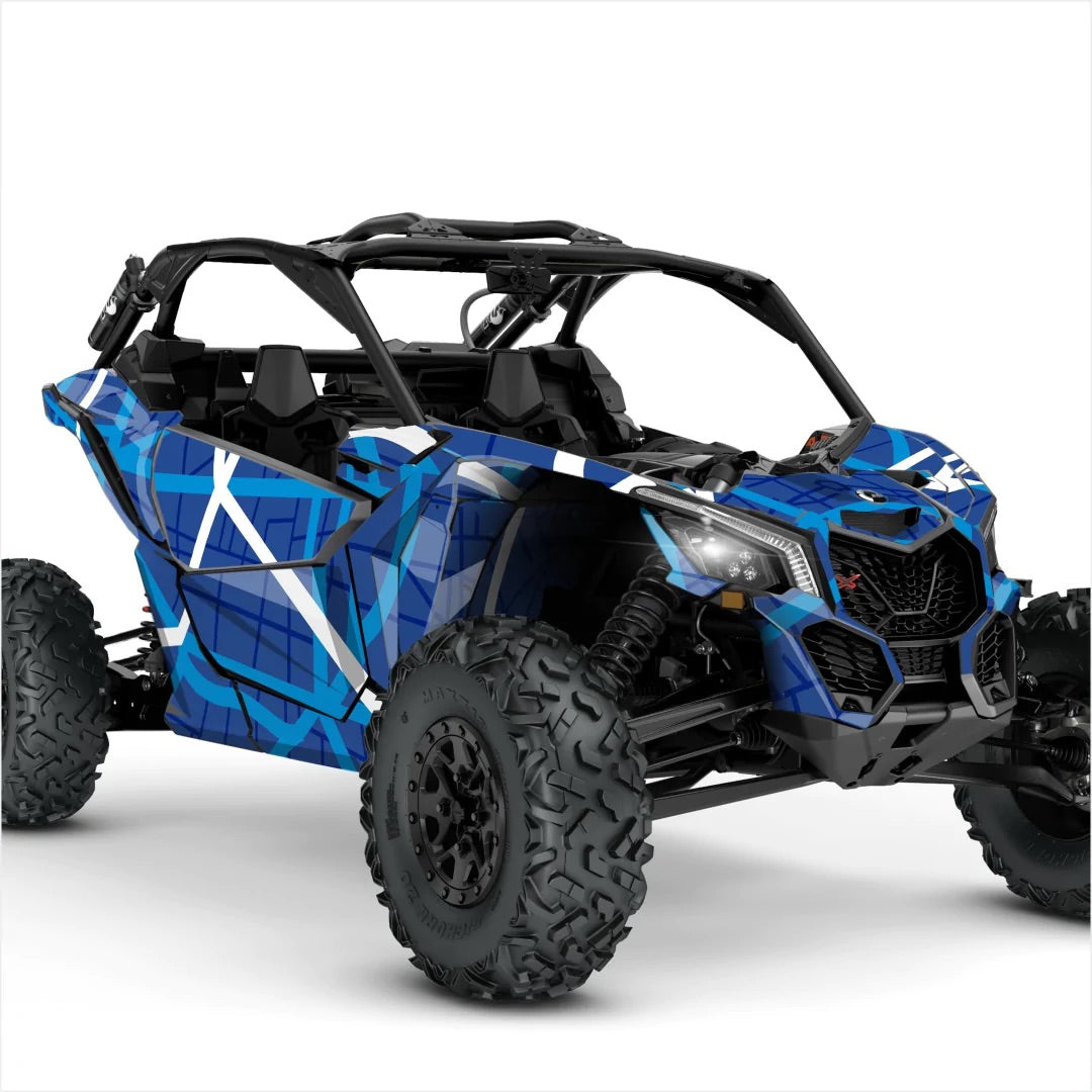 Autocollants design DESTINATION pour Can-Am Maverick X3