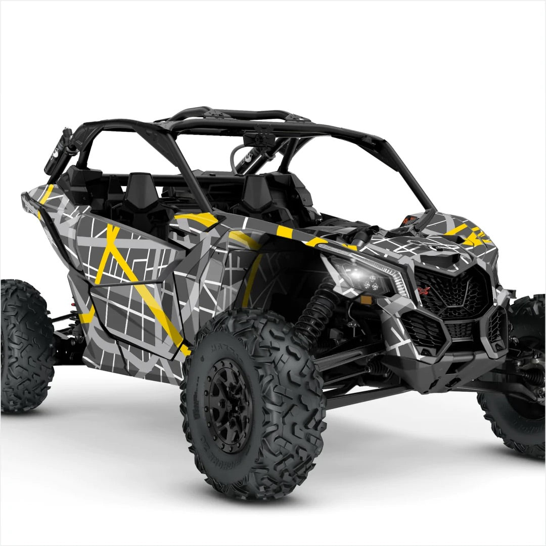 Naklejki projektowe DESTINATION dla Can-Am Maverick X3 