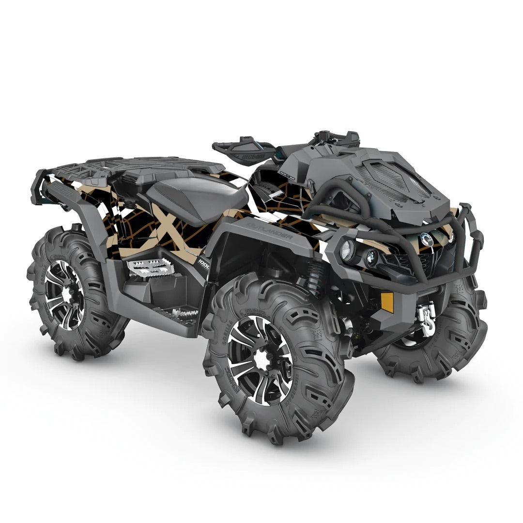 Adesivi di design di destinazione per can-am outlander x mr