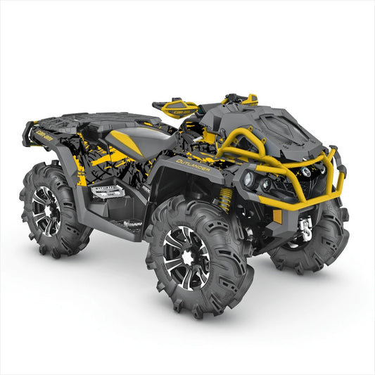 Autocolante de design de tracker pentru Can-Am Outlander X MR