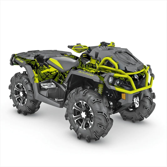 Autocolante de design de tracker pentru Can-Am Outlander X MR