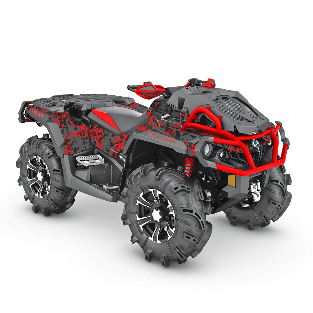 Adesivos de design de spot digital para Can-Am Outlander x MR