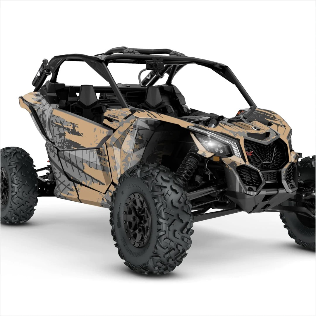 TRACKER dizaino lipdukai, skirti Can-Am Maverick X3