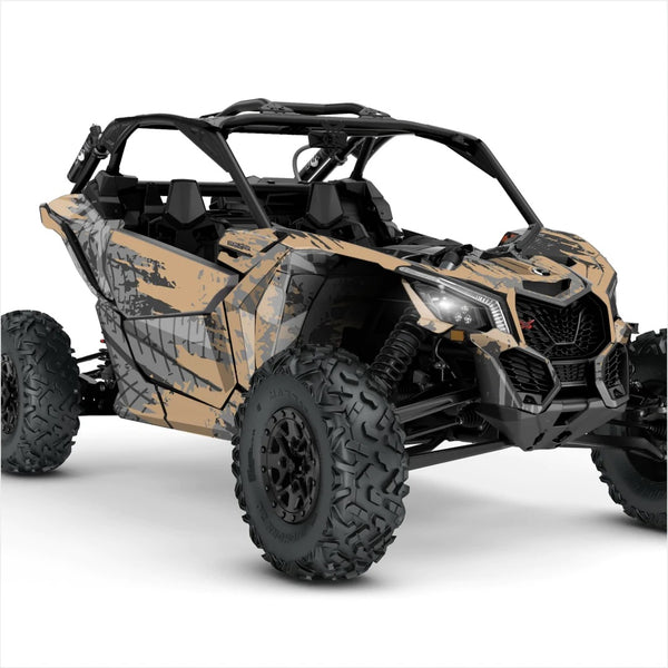 Наклейки с дизайном TRACKER для Can-Am Maverick X3