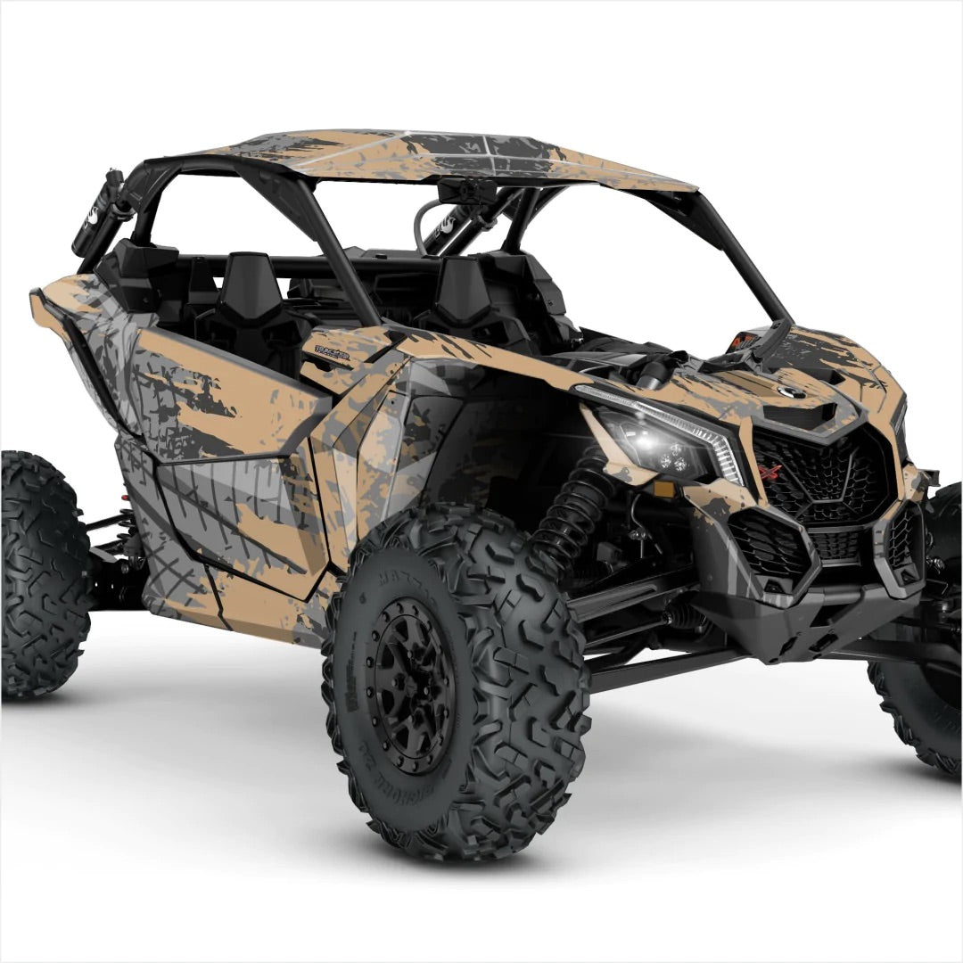 TRACKER dizaino lipdukai, skirti Can-Am Maverick X3