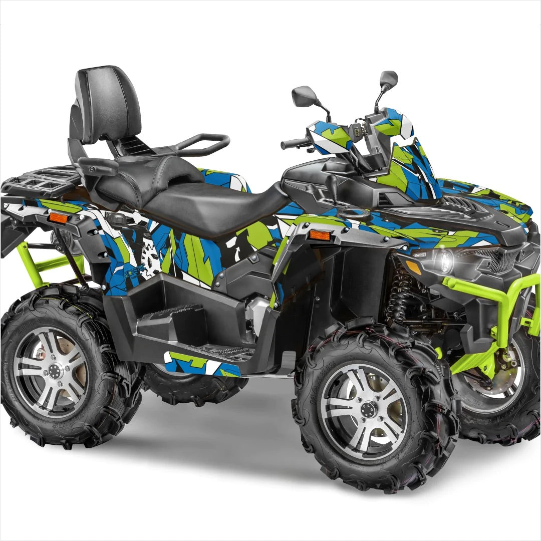 Geometrische Designaufkleber für Stels Guepard