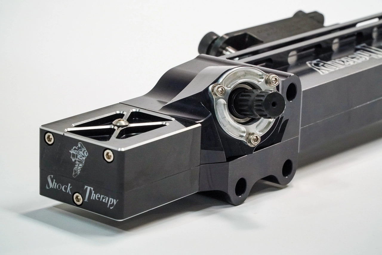 ShockTherapy Billet Steering Rack with full BSD kit for Maverick X3 72'' models in Europe Lizardwarehouse