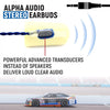 Piankowe głośniki douszne AlphaBud — stereo
