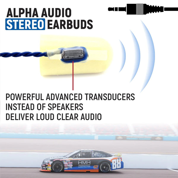 AlphaBud Foam øretelefonhøjttalere - Stereo