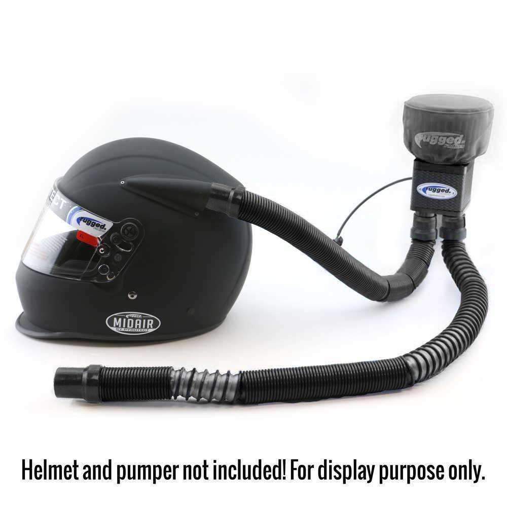 MAC-X 0,6 - 1,8 metriä Laajennettava Ultra Flex Helmet -ilmapumppujärjestelmän letku